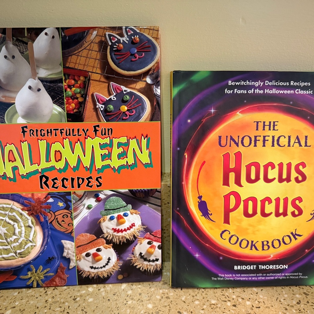 Halloween Recipe Book Set